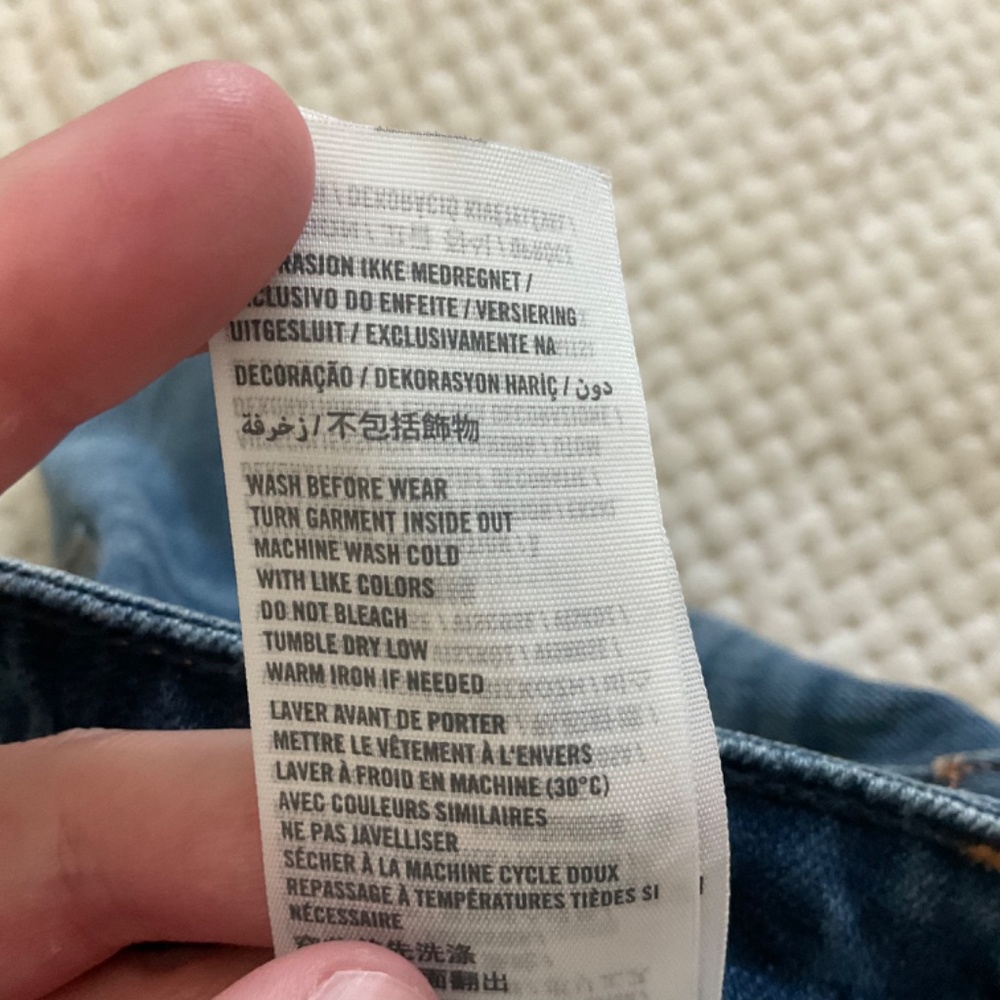 Abercrombie & Fitch Distressed Skinny Jeans - Dark Wash - Size 00/24 - Picture 8 of 12